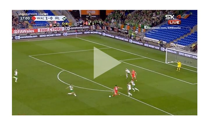 GENIALNY gol Bale'a w Lidze Narodów! [VIDEO]